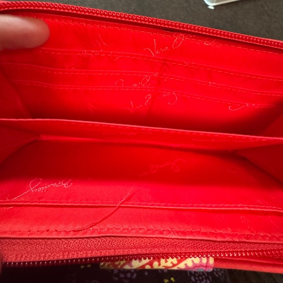 Vera Bradley Turlock Wallet Paisley in Paradise retired print - Picture 3 of 4